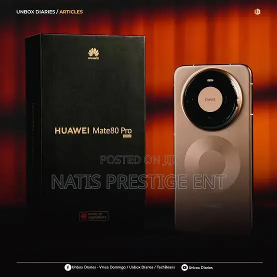 New Huawei Mate 80 Pro 5G 512 GB Black · Photo 1