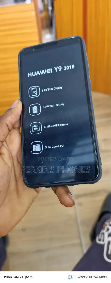 Huawei Y9 2018 128 GB Black · Photo 1