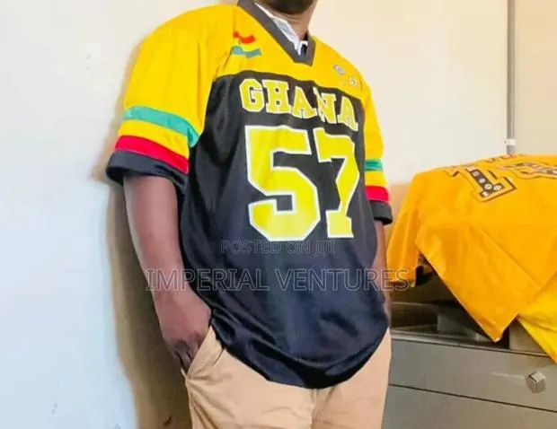 Ghana Colours Star of Africa Jersey · Photo 1