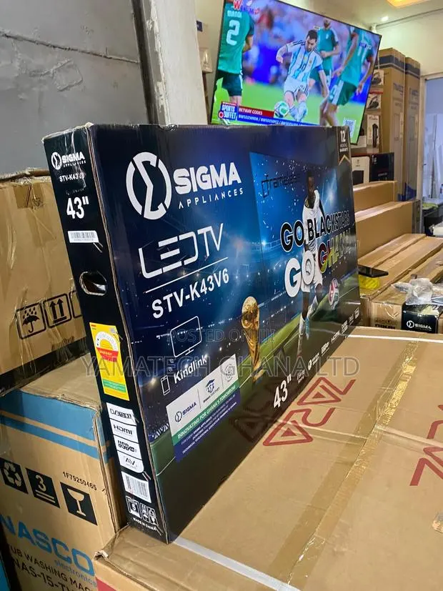 Sigma 43inch Digital Satellite Tv With Inbuilt Decoder · Photo 1