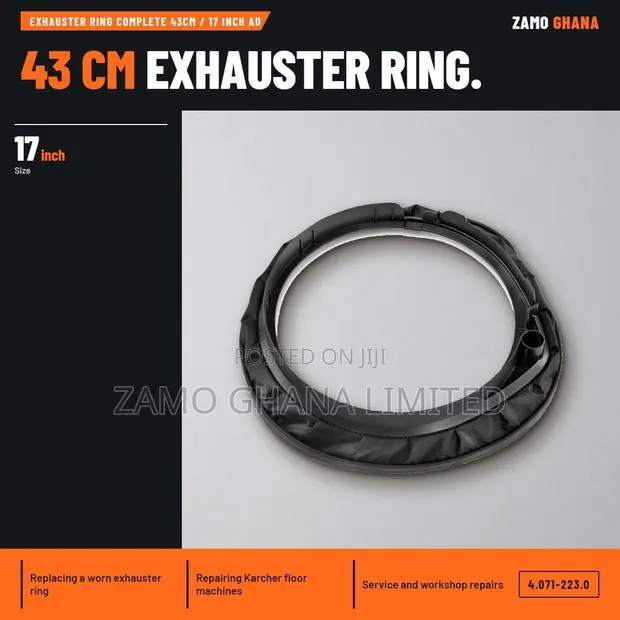 Exhauster Ring Complete 43Cm / 17 Inch Ad - 4.071-223.0 · Photo 1