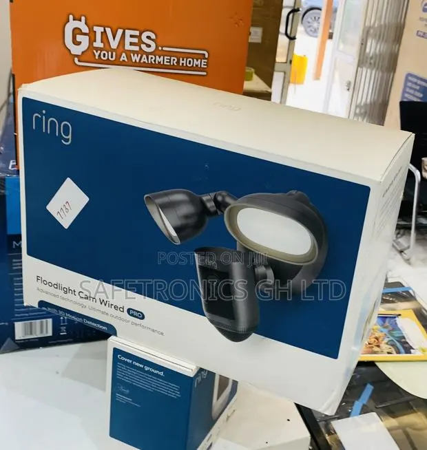 Best Quality White Ring Spotlight Cam Pro | Outdoor Security Camera · Photo 1