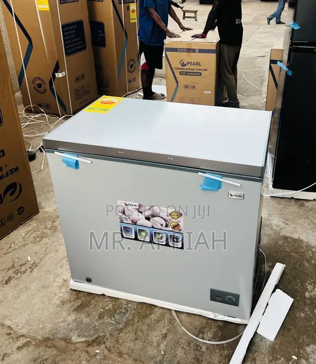 Get Premium Pearl Single Door Chest Freezer(Gray)200Liters · Photo 1