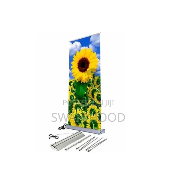 Electric Roll Up Banner Stand 85CM X 200CM / Pull Up Banner · Photo 1