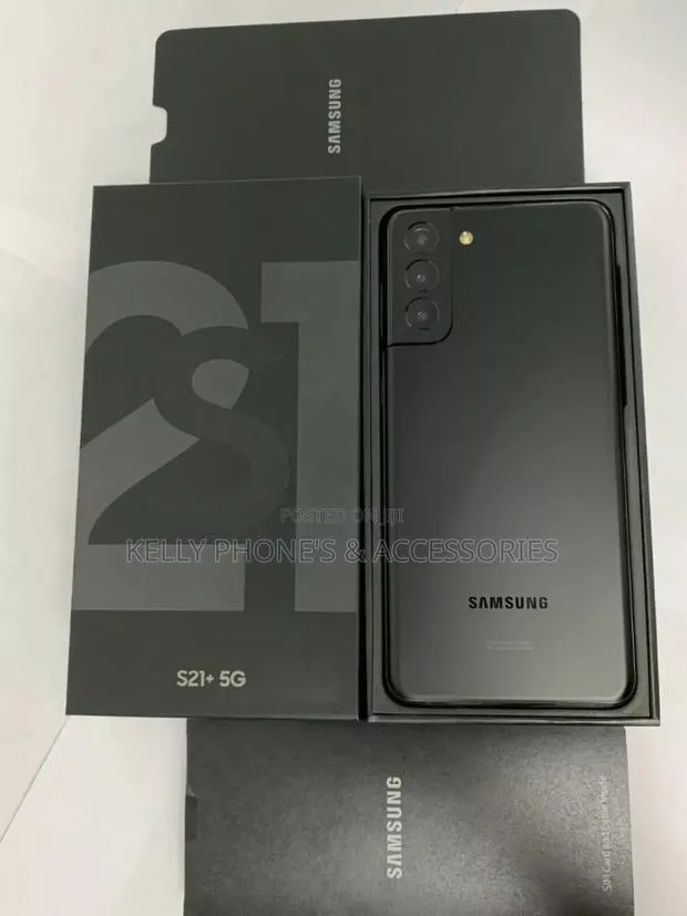 New Samsung Galaxy S21+ 5G 256 GB Black · Photo 1