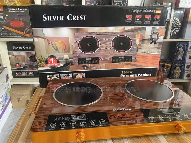 Premium Double Infrared Cooker,Silver Crest 3500w · Photo 1