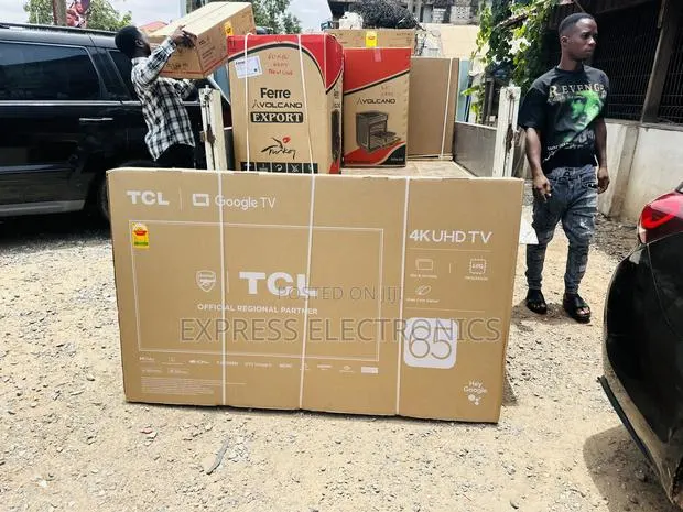 Lovely New Sleek TCL 65”Uhd Smart Glossy TV · Photo 1