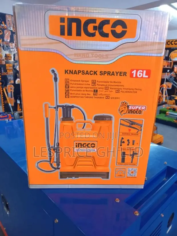 Smooth Spraying With Ingco 16L Knapsack Sprayer · Photo 1