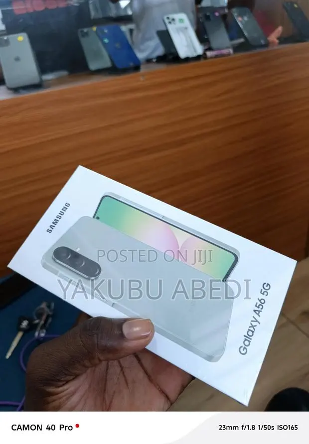 New Samsung Galaxy A56 256 GB Silver · Photo 1