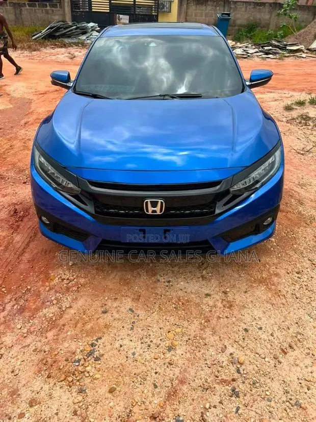 Honda Civic EX-L Sedan 2020 Blue · Photo 1