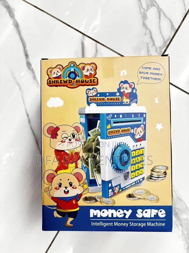 Kids Money Bank Safe Toy With Keys Susu Box · Photo 2