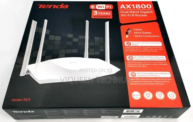 Tenda Ax 1800 Dual Band · Photo 1