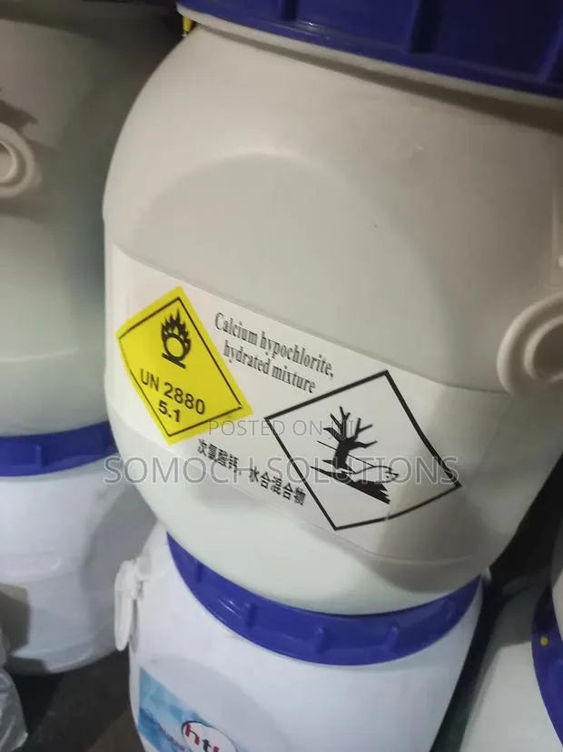 Chlorine HTH 50kg Gallon Industrial Chemicals Consumables · Photo 1