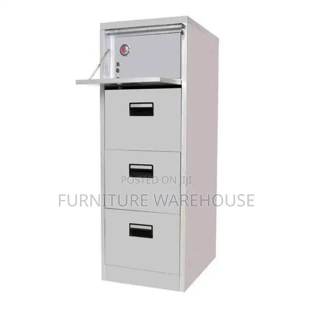 4 Drawer Metal Filling Cabinet With Safe · Photo 2