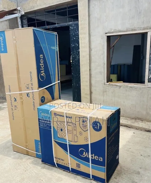 Powerful Cooling Midea Mj2-48crn1 5.0hp Standing Air Conditioner,White · Photo 1