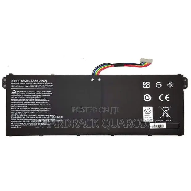 For Acer Aspire Laptop Battery Ac14b18j Ac14b13j E3-111 E3-112m · Photo 1