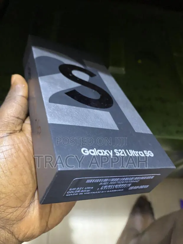 New Samsung Galaxy S21 Ultra 5G 128 GB Silver · Photo 1