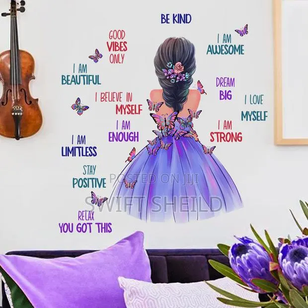 Girly Inspo Wall Sticker · Photo 1