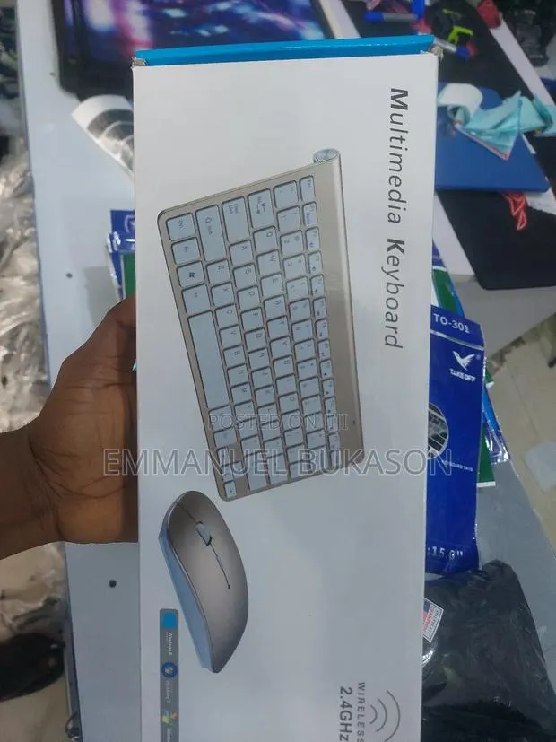 Multimedia Wireless Keyboard and Mouse · Photo 1