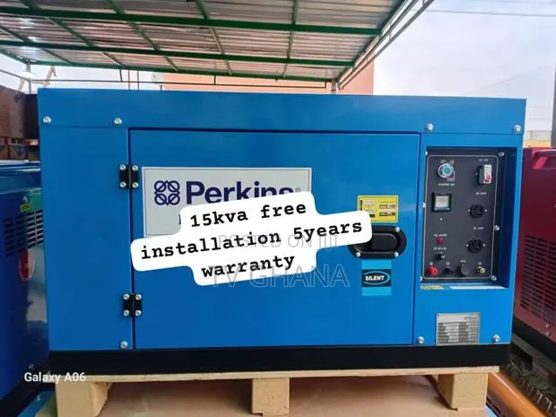 Let End Light Off Together Perkins 15kva Diesel Generator · Photo 1