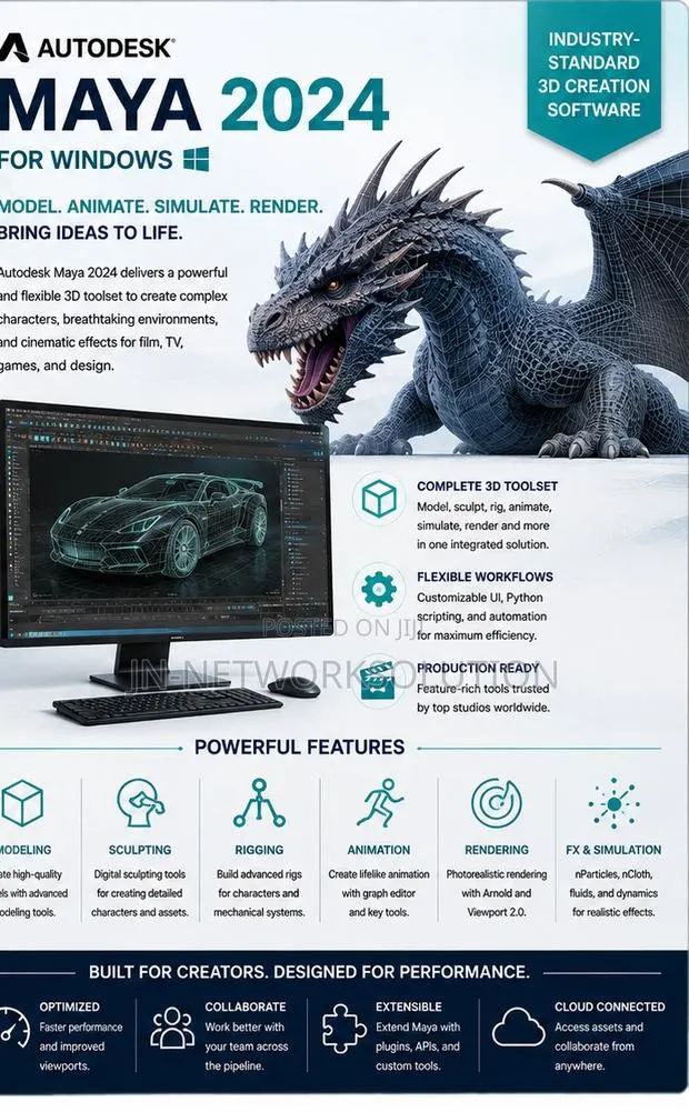Autodesk Maya 2024 for Windows · Photo 1