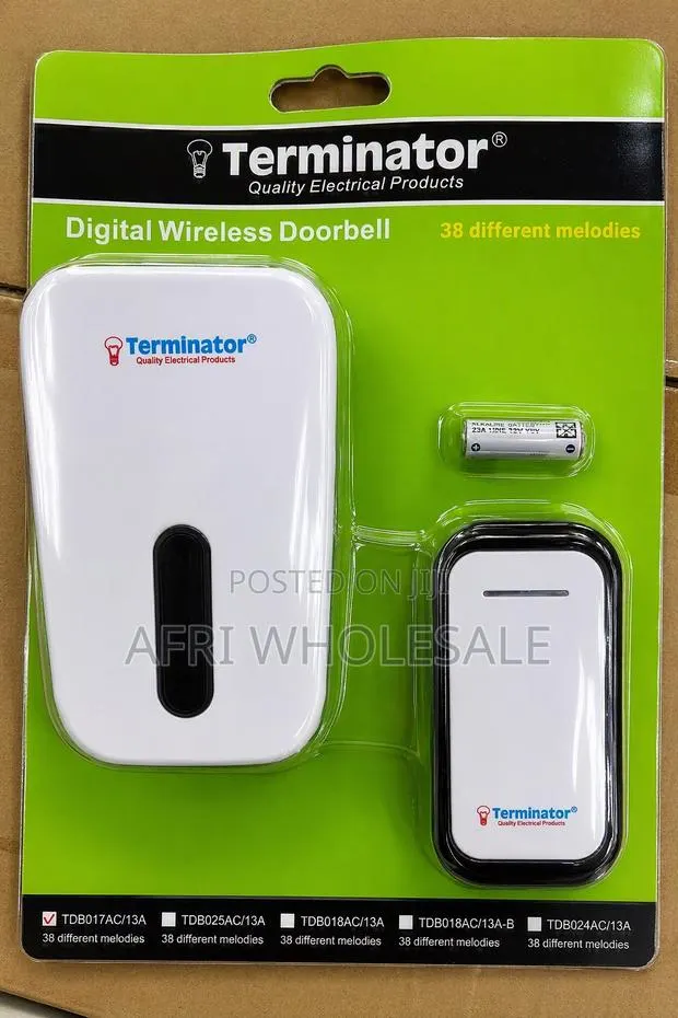 Quality Wireless Waterproof Battery Doorbell Remote Control Bell Door · Photo 1