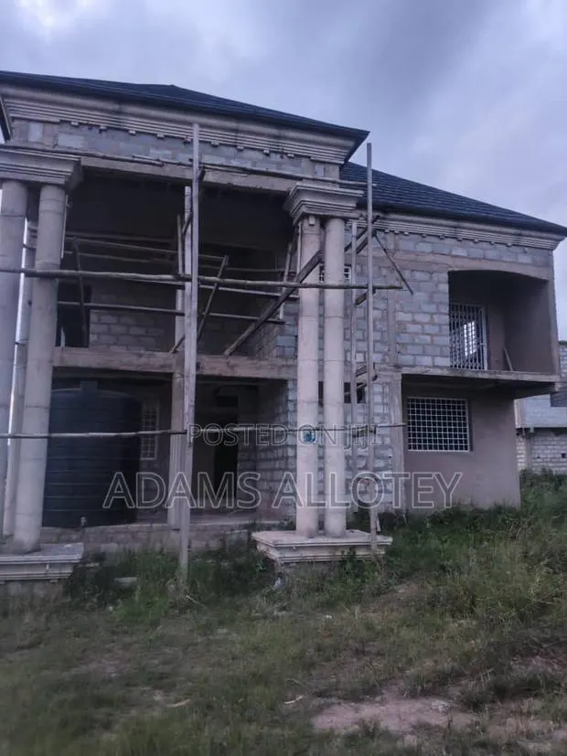 78% Completed 5 Bedroom House on 2 Plots for Sale at Nsawam-Aburi Road · Photo 1