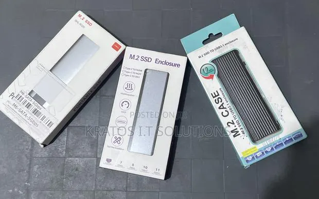 M.2 SSD Cases for NVMe and SATA · Photo 1