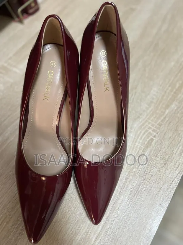 Deep Burgundy /Wine Catwalk Heels · Photo 1