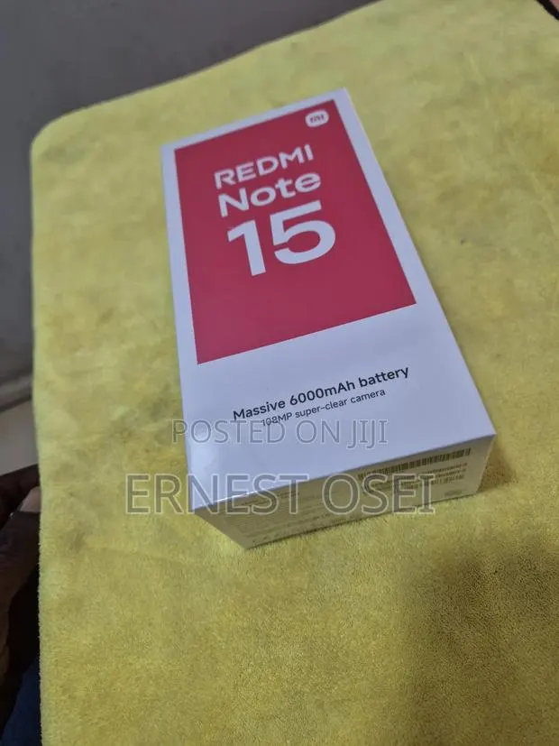 New Xiaomi Redmi Note 15 256 GB Black · Photo 1