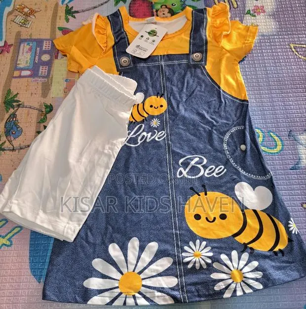 Cute Girls Dress 4 Years With Shorts · Photo 1