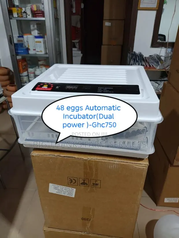 48 Eggs Automatic Incubator/Dual P · Photo 1