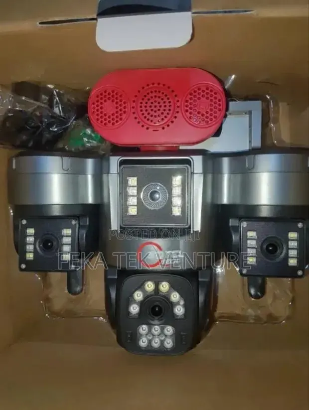 Aov Triple Lens Solar 4G Sim CCTV Camera · Photo 1