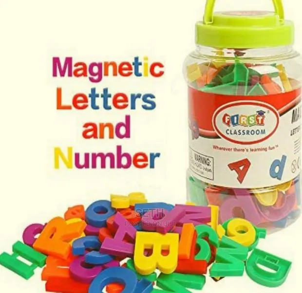 Magnetic Letters and Numbers for Children Kids · Photo 1
