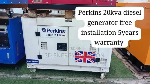 Perkins 20kVA Silent Diesel Generator – Fuel Efficient · Photo 1