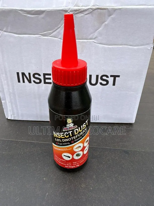 Insect Dust - Fast Acting Cockroach, Ant, Flea, Bed Bug Killer - 70g · Photo 1