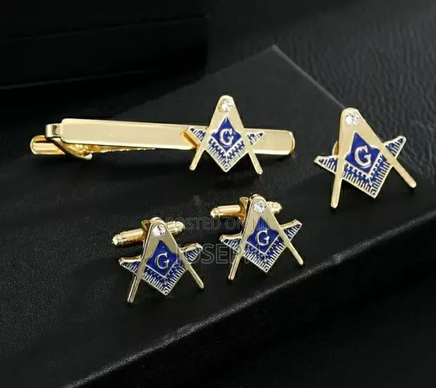 Freemasonry Brooch and Tie Clip · Photo 1