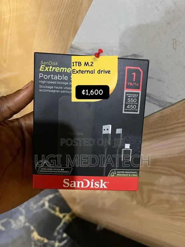 1TB and 2TB Sandisk External Drive · Photo 2