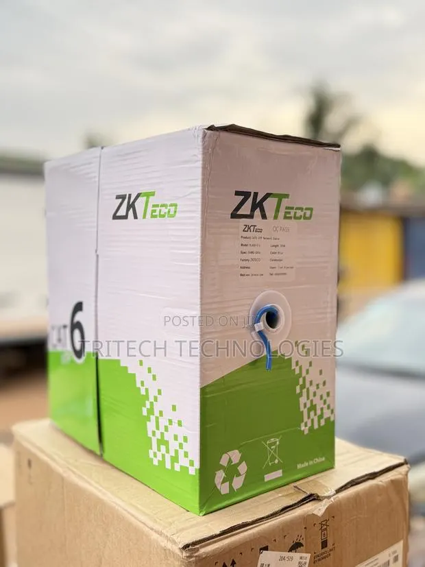 Zkteco Xl600-CPR Cat 6 305m Network Utp Twisted Pair Cable · Photo 2