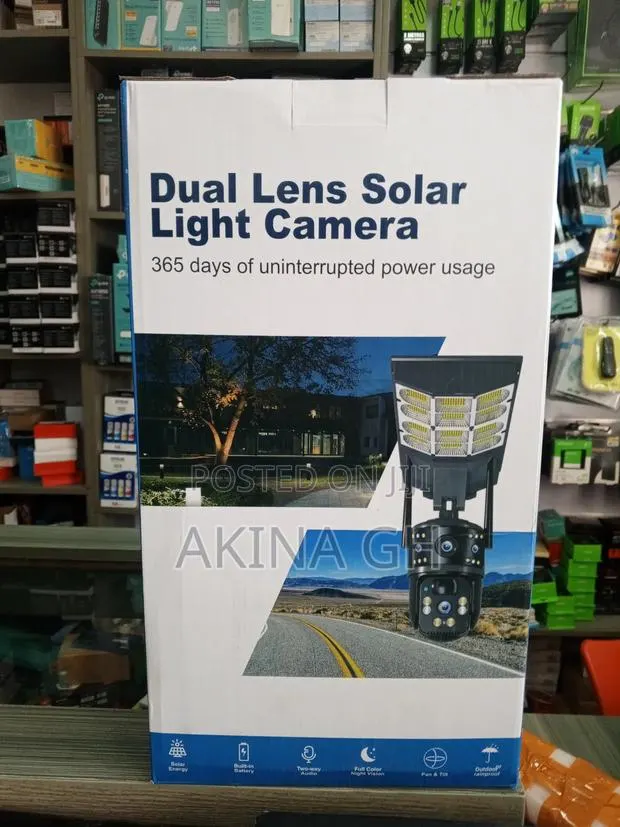 Dual Lens Solar Street Light Camers · Photo 1