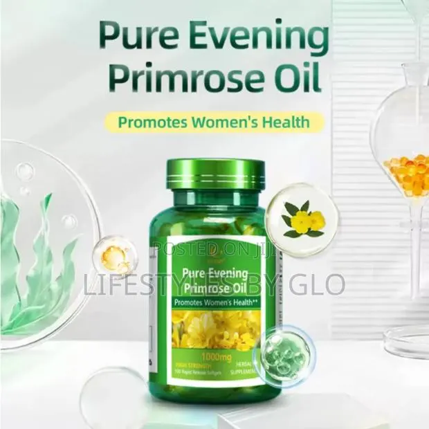 Pure Evening Primrose Oil (100 Softgels) · Photo 1