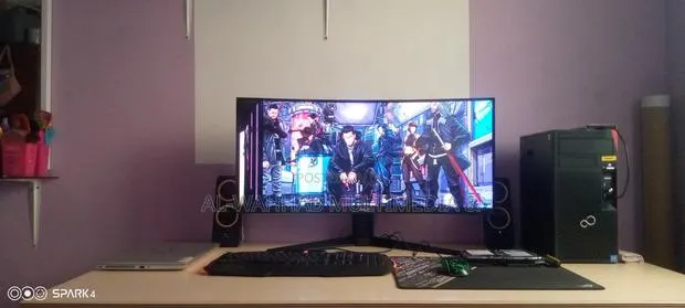 ASUS Tuf 34'' Gaming Monitor-Partial Broken Screen (Read Description) · Photo 3