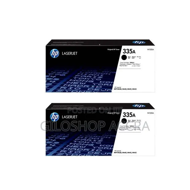 Hp 335a Black Original Laserjet Toner Cartridge W1335a · Photo 1