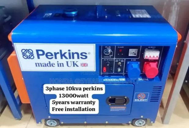 Clean Energy for Life 3phase 10kva 13000watt Perkins 10kva · Photo 1