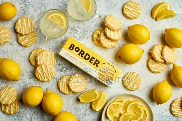 Border Lemon Drizzle Melts/Vinnesse Whirls 150g · Photo 1
