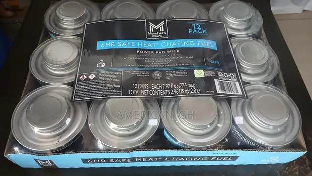 6 Hours Safe Heat Chafing Fuel, 12 Cans · Photo 2