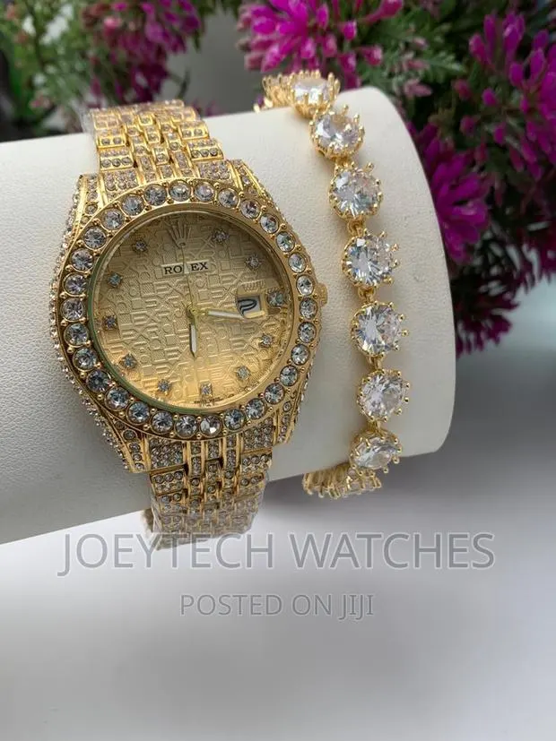 Iced Rolex Watch Set · Photo 1