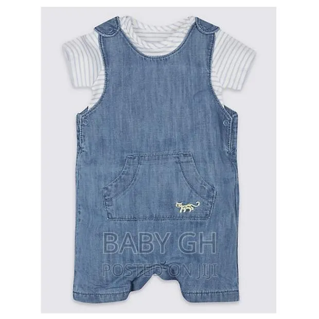 M S 2 Piece Dungarees Bodysuit Outfit · Photo 1