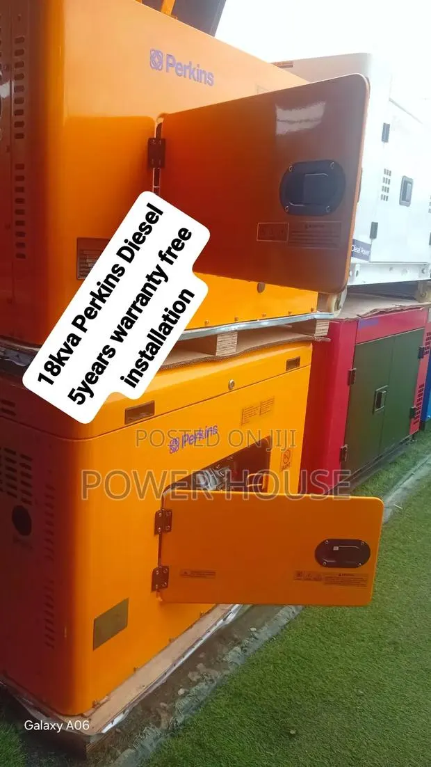 Heavy-Duty 18kVA Perkins Generator – Long-Lasting Performance · Photo 1