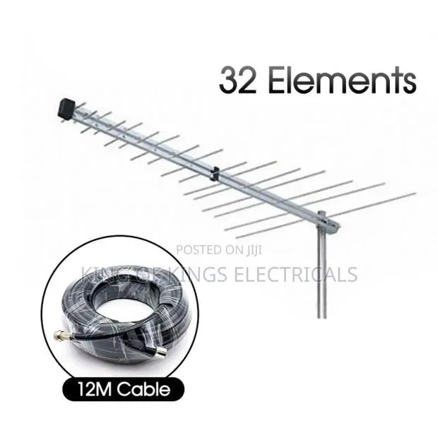 Cdl Ck Logarithmic Tv Antenna 32 Element - Black · Photo 1